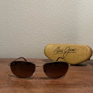 Womens Maui Jim Aviator Sunglasses